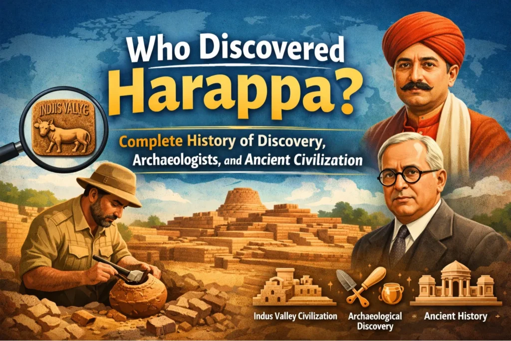 Who Discovered Harappa
